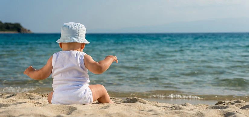 With your baby on holiday