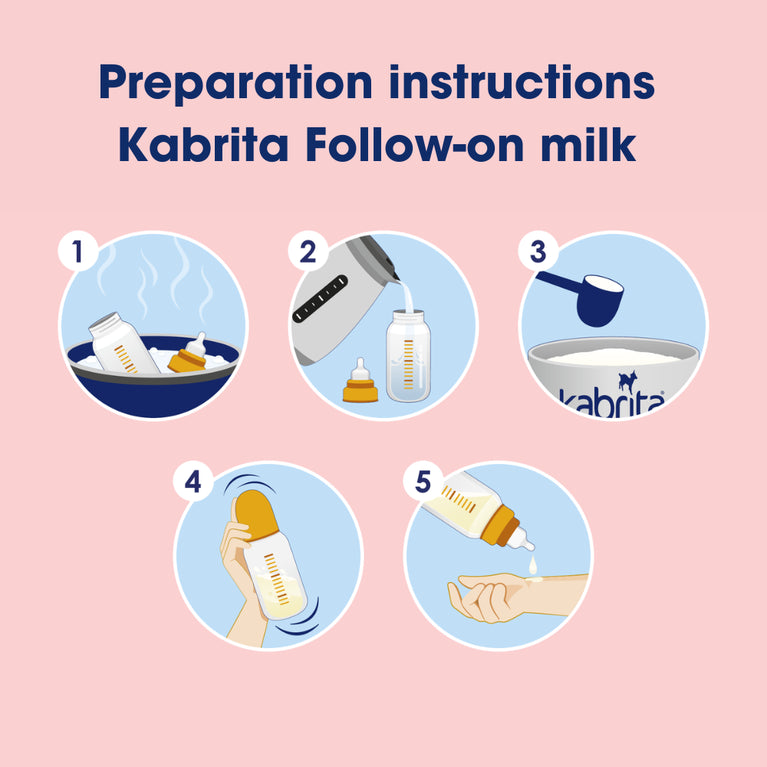 Kabrita 2 Follow-on milk 800g DE/EN 6-pack