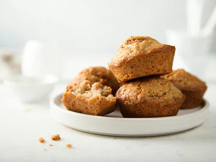 Easy baby muffin recipe: carrot muffins with cinnamon and vanilla