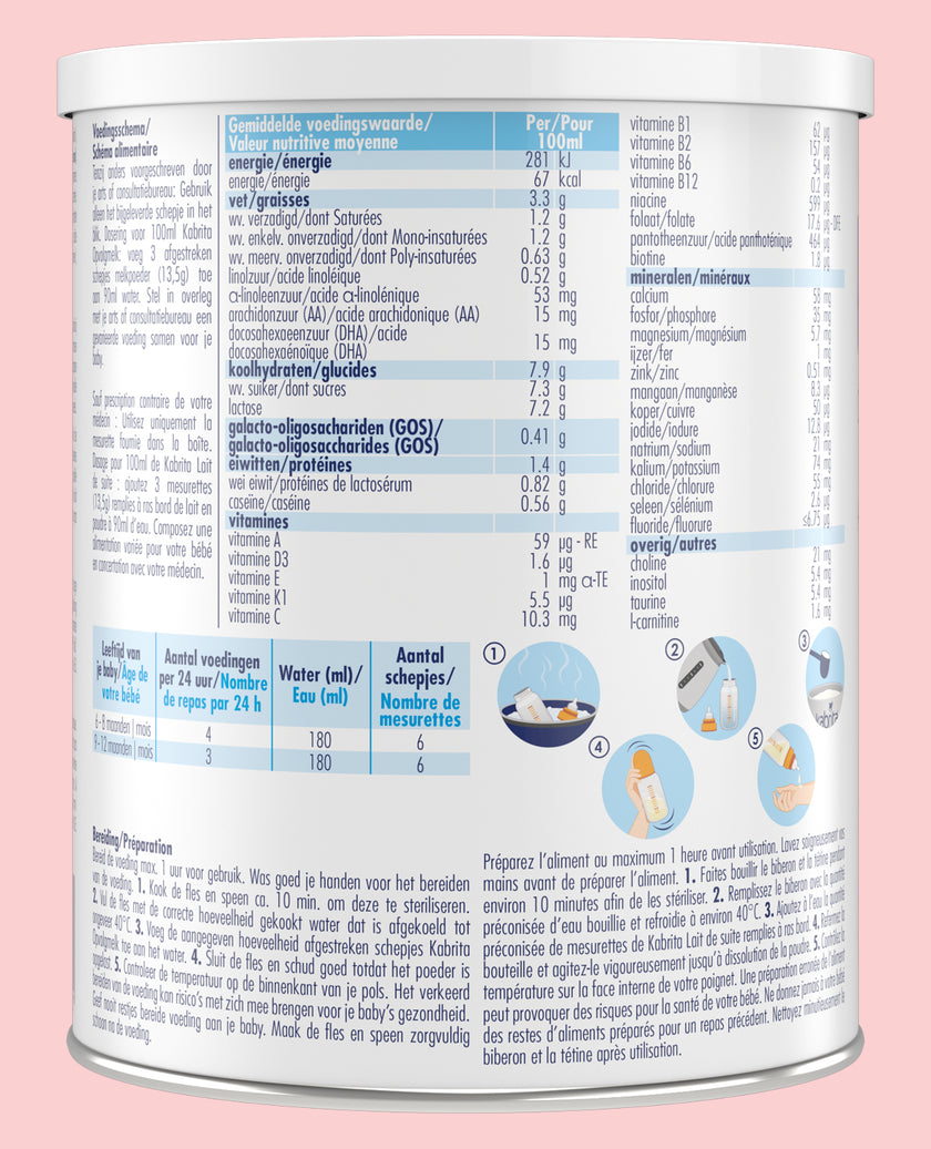 Kabrita 2 Follow-on milk 400g (4 pack)