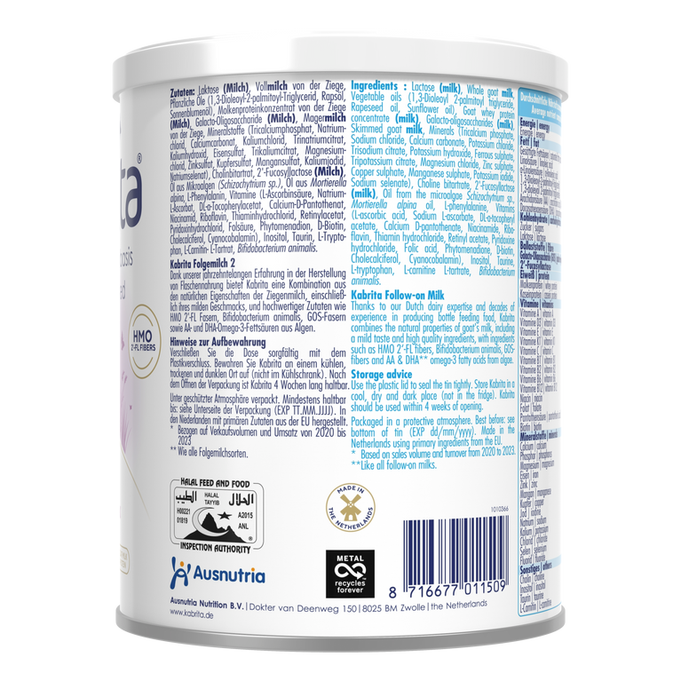 Kabrita 2 Follow-on milk with HMO 400g