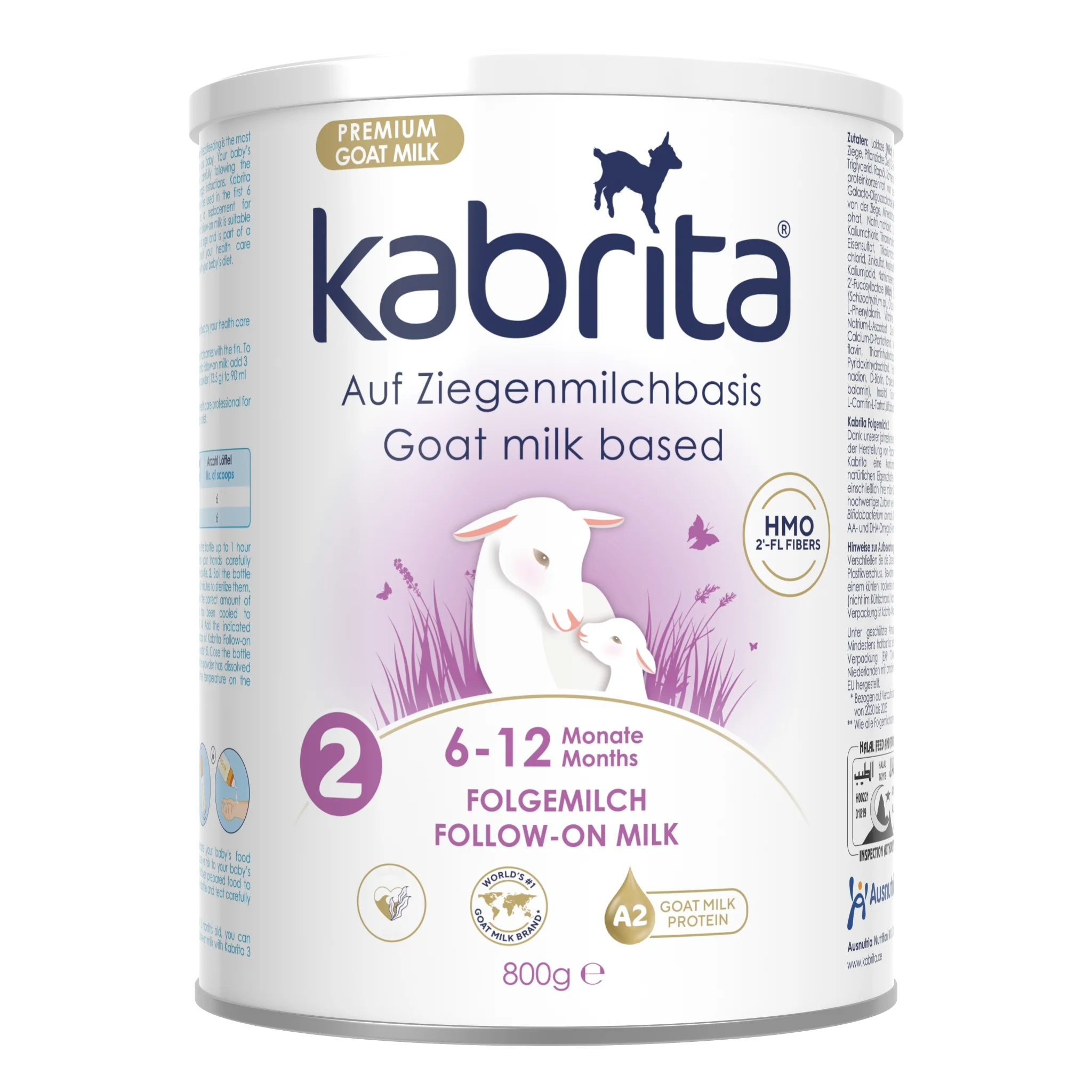 Kabrita 2 Follow-on milk with HMO 800g