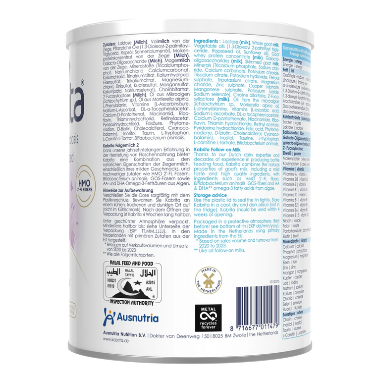 Kabrita 2 Follow-on milk with HMO 800g