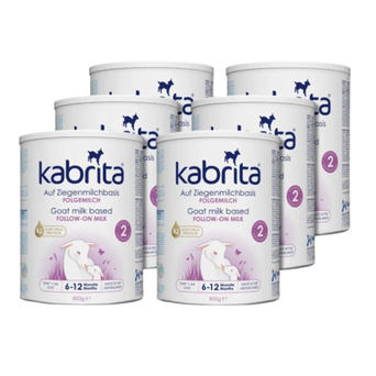 Kabrita 2 Follow-on milk 800g DE/EN 6-pack
