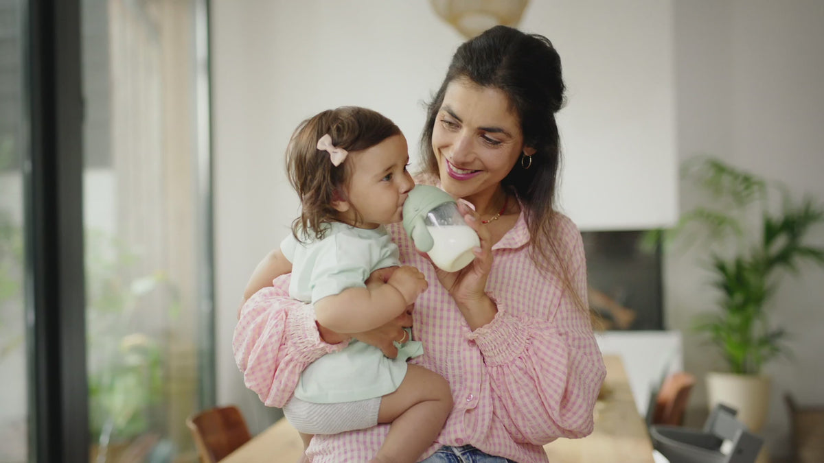 Kabrita mom with toddler
