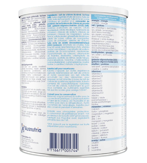 Kabrita 1 Infant Formula 800g NL/FR